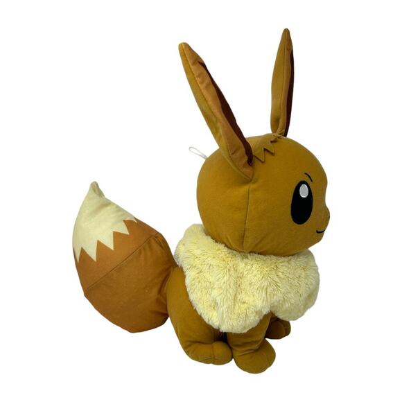 18" Jumbo Oversized Eevee Pokemon Plush 2022 Toy Factory Hang or Display Decor - Picture 8 of 16